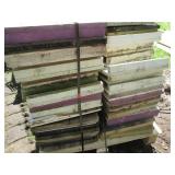 33 Beehive honey box pallet section...
