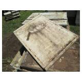 33 Beehive honey box pallet section...