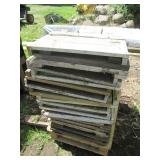 33 Beehive honey box pallet section...
