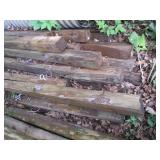 14 or more 4x4in wood green treat p...