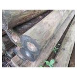 6pcs of round 8 foot green treat po...