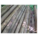 6pcs of round 8 foot green treat po...