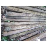 6pcs of round 8 foot green treat po...