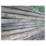 6pcs of round 8 foot green treat po...