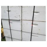 42 Deep Beehive honey Boxes with dr...