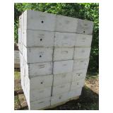 42 Deep Beehive honey Boxes with dr...