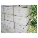 42 Deep Beehive honey Boxes with dr...