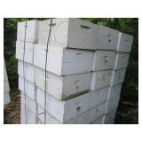 42 Deep Beehive honey Boxes with dr...