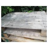 20 Half sized wood pallets...