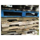 14 full size wood pallets...