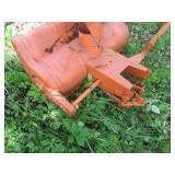 Vintage Metal Snow blower attachmen...