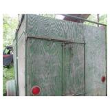 Home Made Metal frame, wood side fa...