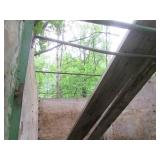Home Made Metal frame, wood side fa...