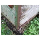 Home Made Metal frame, wood side fa...