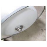 Metal indoor hardwire light fixture...