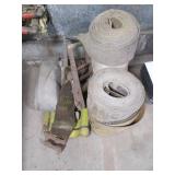 Lot of 8 Heavy duty 4in ratchet str...