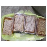 4pc lot of Raw Cut Honeycomb Wafers...