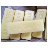 10 Individual Pure Beeswax bars...