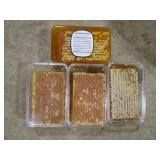 4pc lot of Raw Cut Honeycomb Wafers...