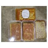 4pc lot of Raw Cut Honeycomb Wafers...