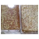 4pc lot of Raw Cut Honeycomb Wafers...