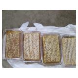4pc lot of Raw Cut Honeycomb Wafers...