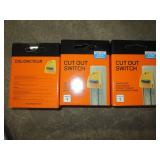 3-Gallagher Cut Out Switches for el...