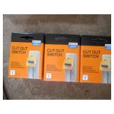 3-Gallagher Cut Out Switches for el...