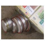 Lot of canning lids...