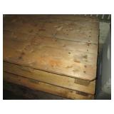 4 wood half size pallets...