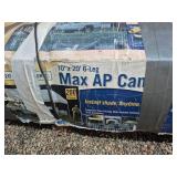 10 x 20 Max AP Canopy great for storage, in good shape, no holes and all parts included