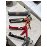 Lot of Four Caulk Guns