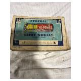 Vintage Federal Hi-Power Shot Shells