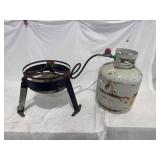 Outdoor Propane Burner with Tank