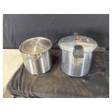 Stainless Steel Cooking Pots Lot