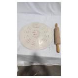 Bethany Pastry Cloth & Rolling Pin