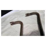 Two Metal Pry Bars