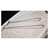 Pair of Metal Bale Hooks