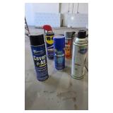 Assorted Aerosol Cans Lot