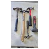 Lot of 5 Assorted Hammers