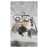 Assorted Drill Bits, Router Bits & Jigsaw Blades