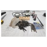 Assorted Drill Bits, Router Bits & Jigsaw Blades