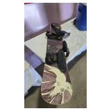 Palmer Snowboard with Dakine Bindings