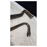 Two Metal Pry Bars