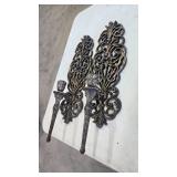 Ornate Metal Wall Sconces
