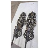 Ornate Metal Wall Sconces