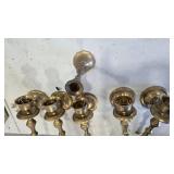 Brass Candle Holders Lot