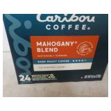 Keurig 24 pods Caribou Coffee Mahog...