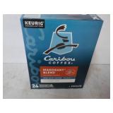 Keurig 24 pods Caribou Coffee Mahog...