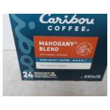 Keurig 24 pods Caribou Coffee Mahog...
